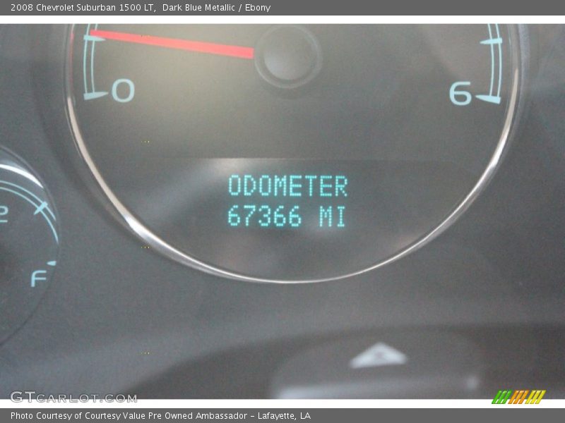 Dark Blue Metallic / Ebony 2008 Chevrolet Suburban 1500 LT