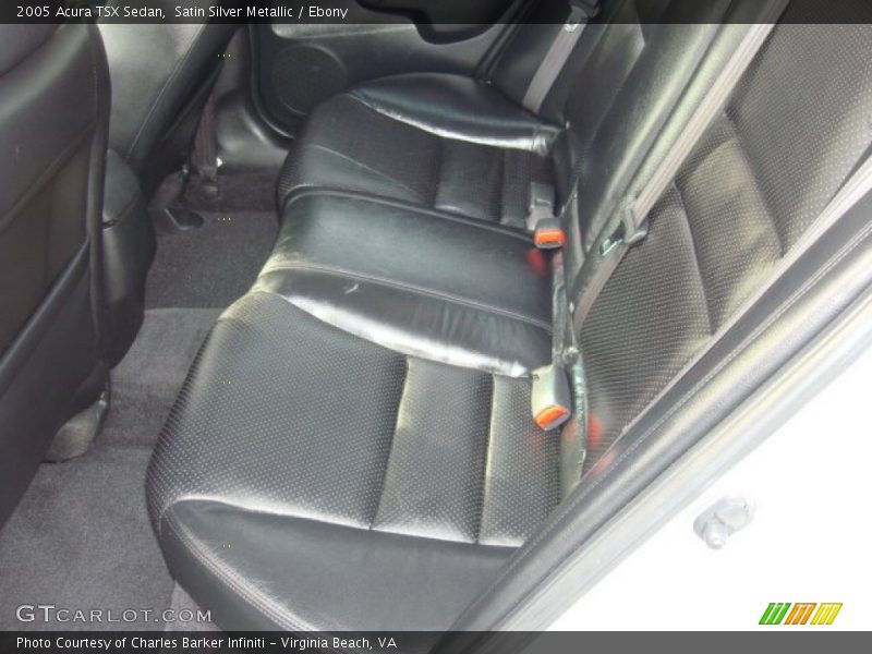 Satin Silver Metallic / Ebony 2005 Acura TSX Sedan