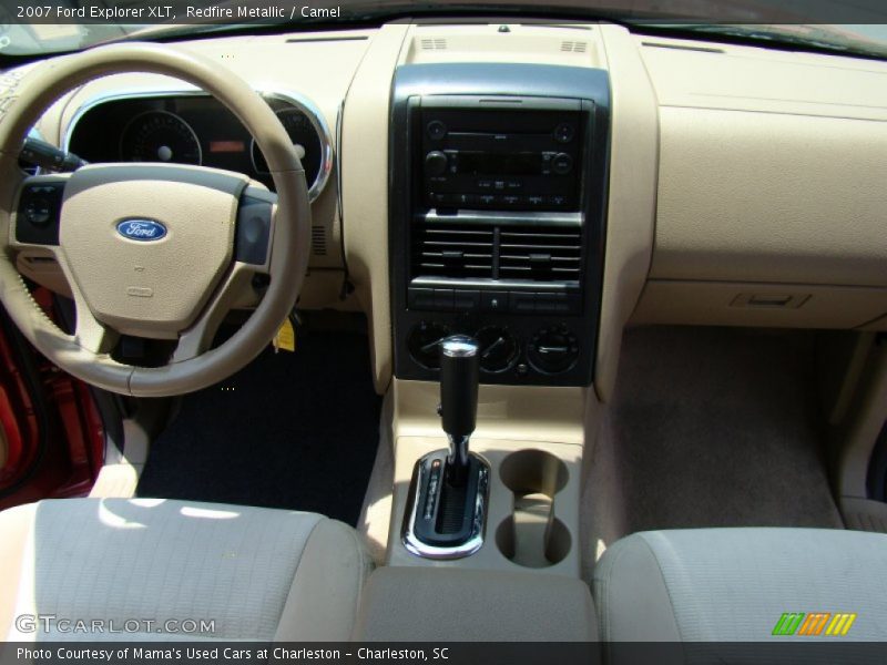 Redfire Metallic / Camel 2007 Ford Explorer XLT