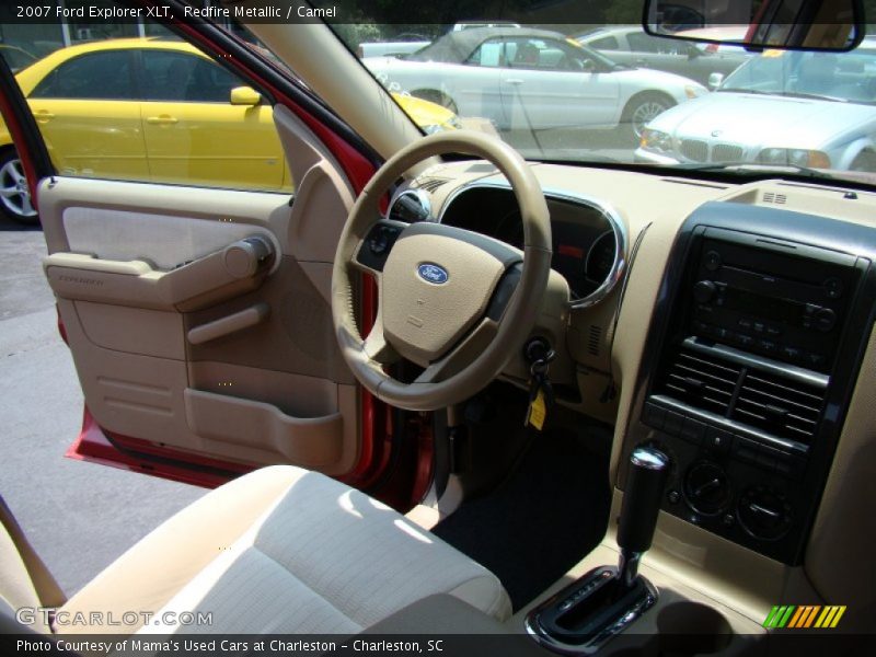 Redfire Metallic / Camel 2007 Ford Explorer XLT