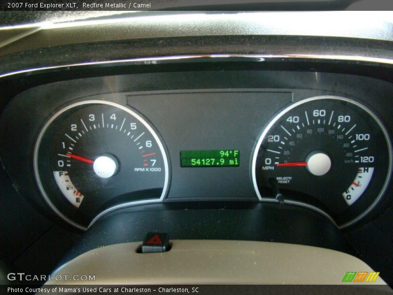 Redfire Metallic / Camel 2007 Ford Explorer XLT