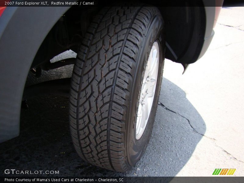 Redfire Metallic / Camel 2007 Ford Explorer XLT