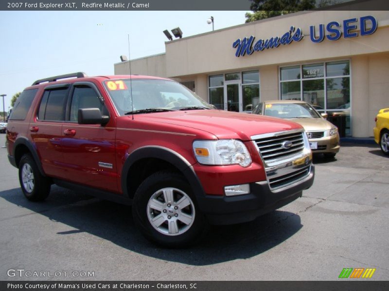 Redfire Metallic / Camel 2007 Ford Explorer XLT