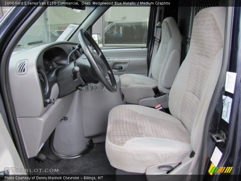  2000 E Series Van E150 Commercial Medium Graphite Interior