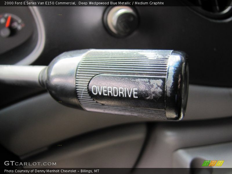 Deep Wedgewood Blue Metallic / Medium Graphite 2000 Ford E Series Van E150 Commercial