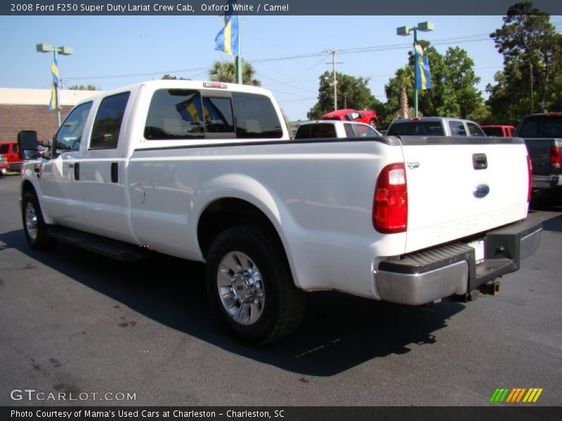  2008 F250 Super Duty Lariat Crew Cab Oxford White