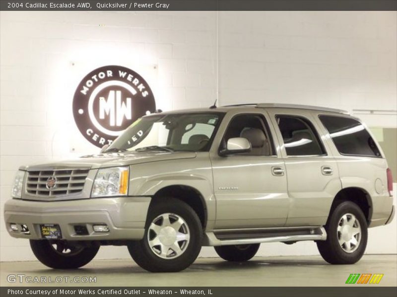 Quicksilver / Pewter Gray 2004 Cadillac Escalade AWD