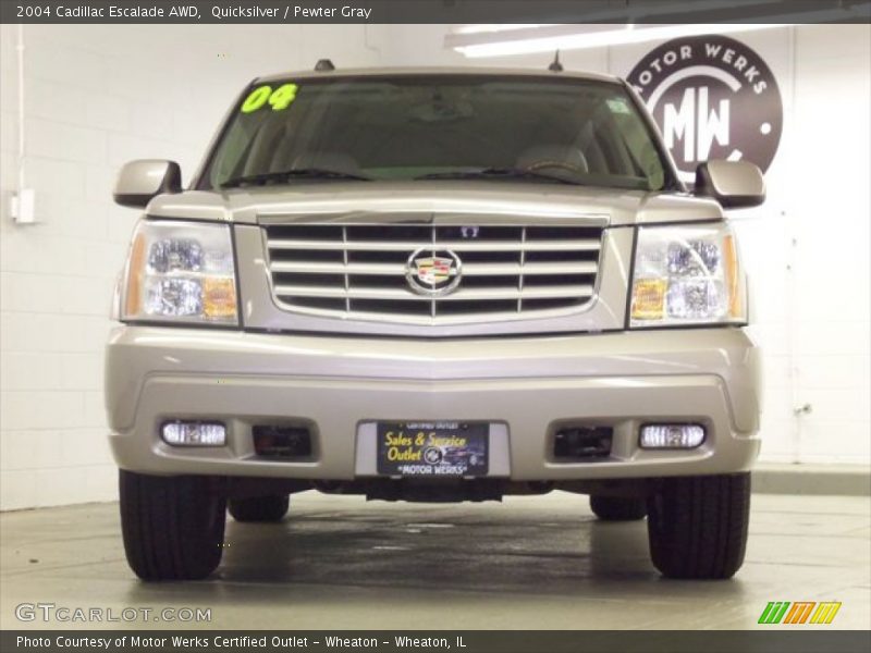 Quicksilver / Pewter Gray 2004 Cadillac Escalade AWD