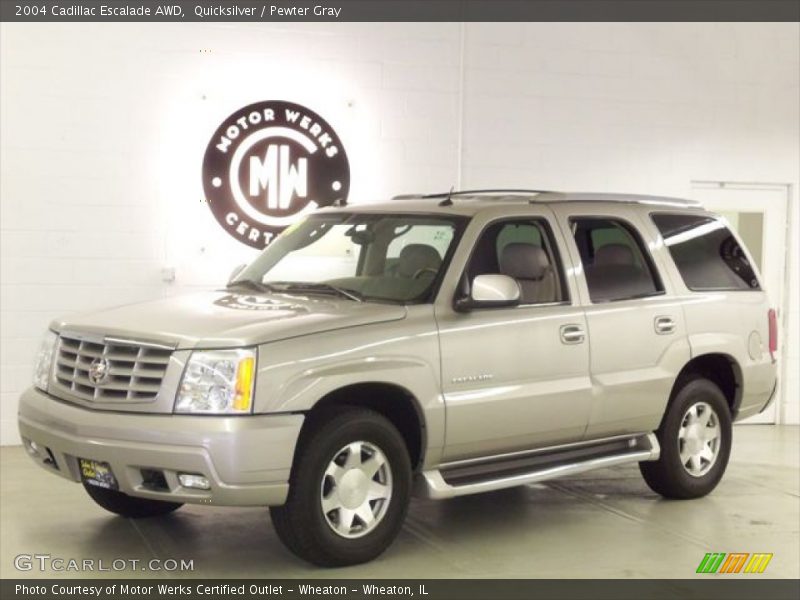 Quicksilver / Pewter Gray 2004 Cadillac Escalade AWD