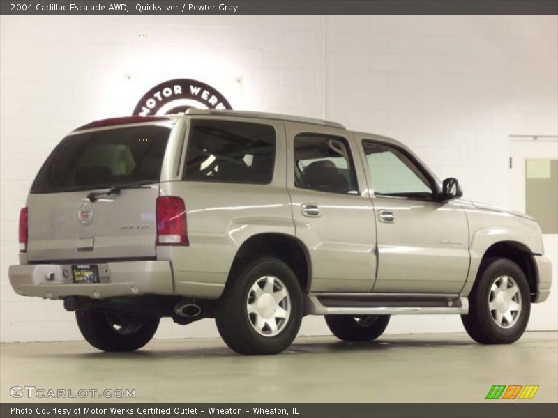 Quicksilver / Pewter Gray 2004 Cadillac Escalade AWD