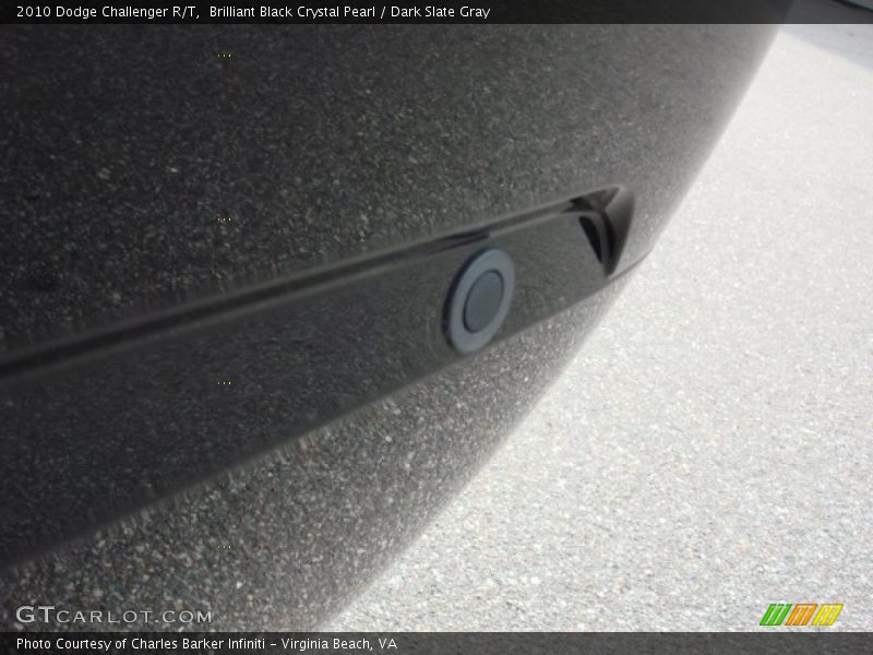 Brilliant Black Crystal Pearl / Dark Slate Gray 2010 Dodge Challenger R/T
