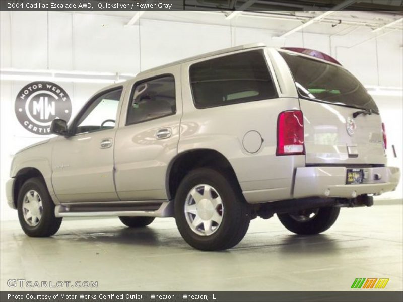 Quicksilver / Pewter Gray 2004 Cadillac Escalade AWD
