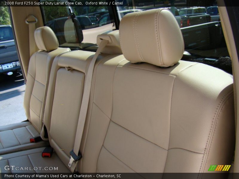  2008 F250 Super Duty Lariat Crew Cab Camel Interior