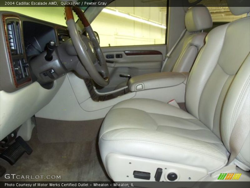 Quicksilver / Pewter Gray 2004 Cadillac Escalade AWD
