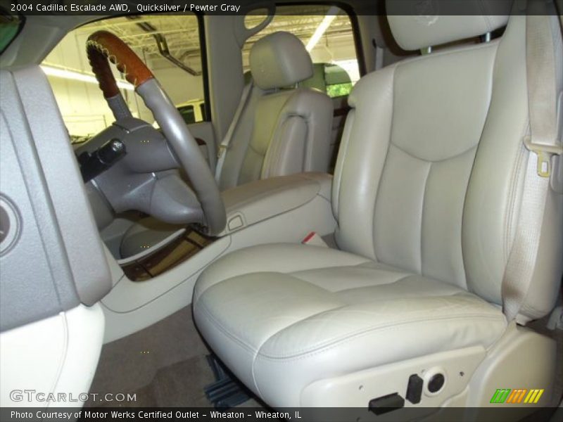 Quicksilver / Pewter Gray 2004 Cadillac Escalade AWD