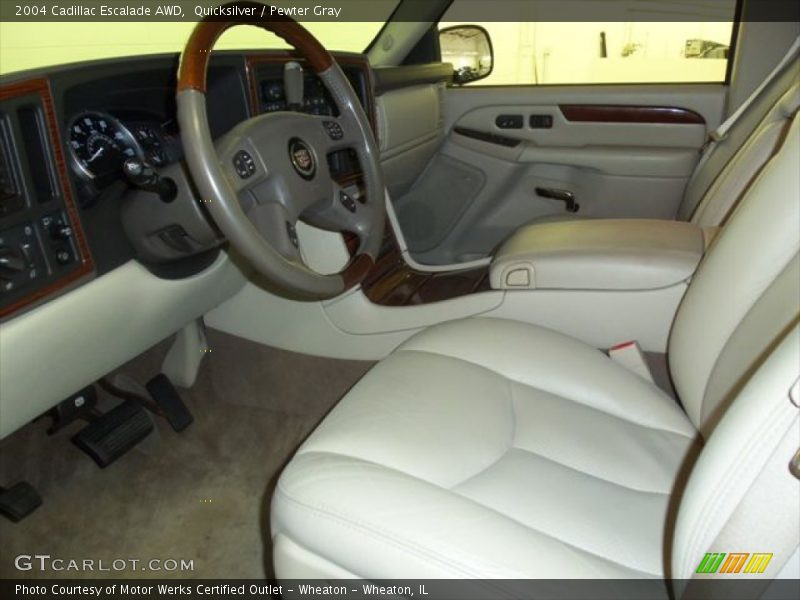 Quicksilver / Pewter Gray 2004 Cadillac Escalade AWD