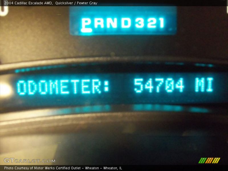 Quicksilver / Pewter Gray 2004 Cadillac Escalade AWD