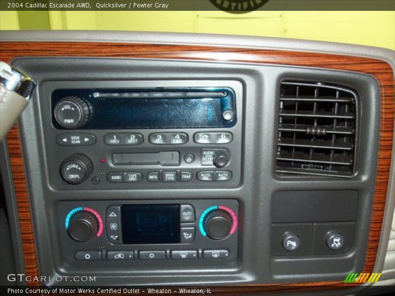 Quicksilver / Pewter Gray 2004 Cadillac Escalade AWD