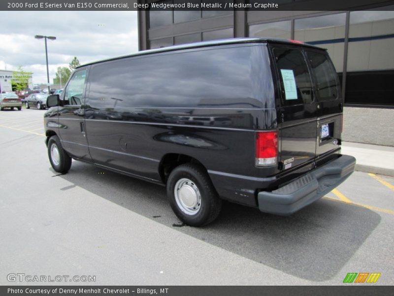  2000 E Series Van E150 Commercial Deep Wedgewood Blue Metallic