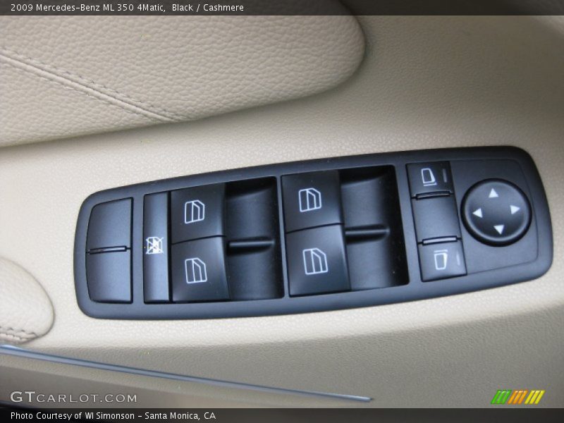 Black / Cashmere 2009 Mercedes-Benz ML 350 4Matic