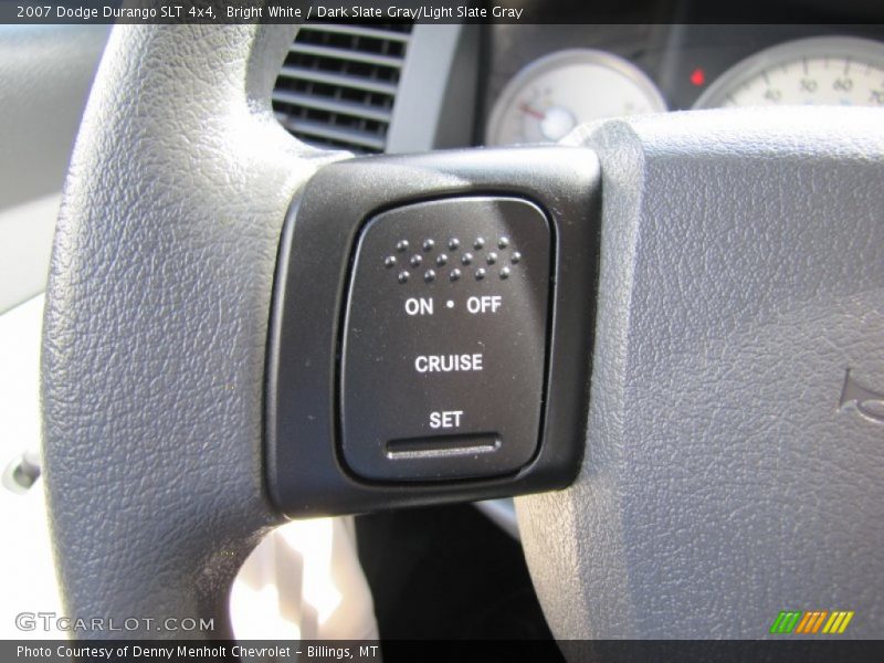 Bright White / Dark Slate Gray/Light Slate Gray 2007 Dodge Durango SLT 4x4