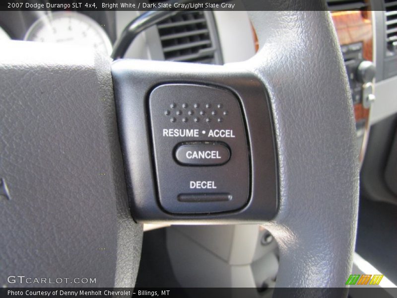 Bright White / Dark Slate Gray/Light Slate Gray 2007 Dodge Durango SLT 4x4