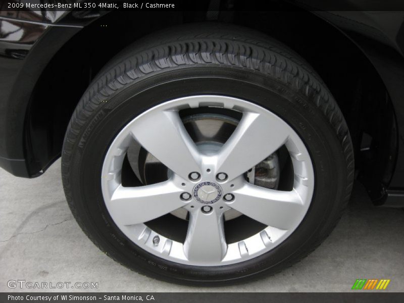 Black / Cashmere 2009 Mercedes-Benz ML 350 4Matic