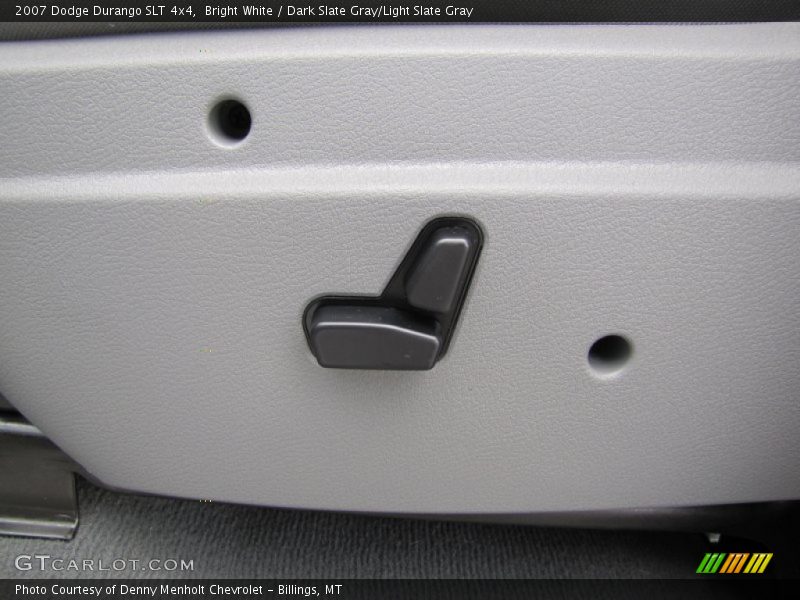 Bright White / Dark Slate Gray/Light Slate Gray 2007 Dodge Durango SLT 4x4