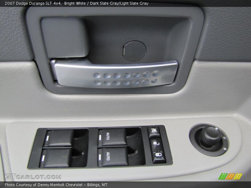 Bright White / Dark Slate Gray/Light Slate Gray 2007 Dodge Durango SLT 4x4