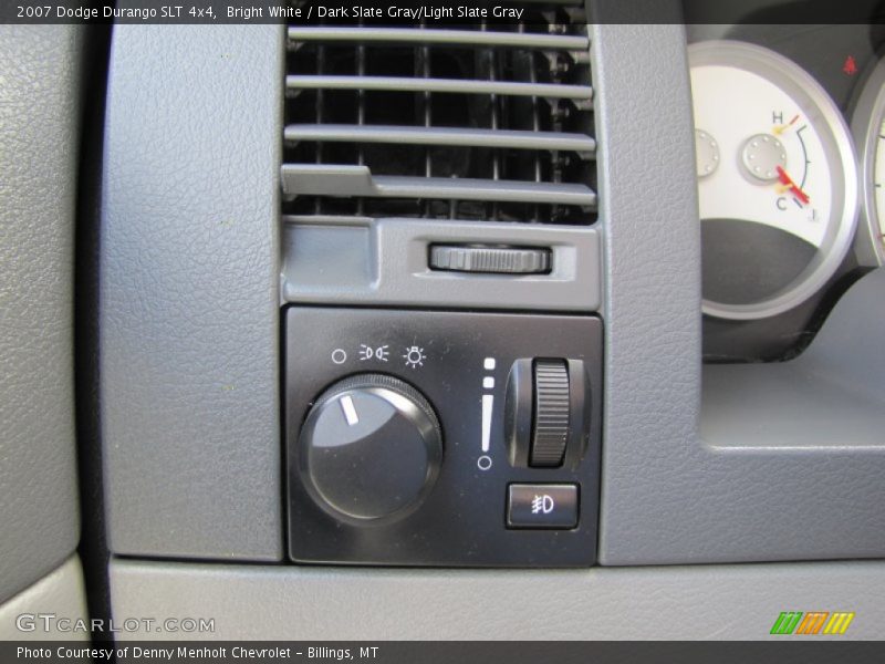 Bright White / Dark Slate Gray/Light Slate Gray 2007 Dodge Durango SLT 4x4