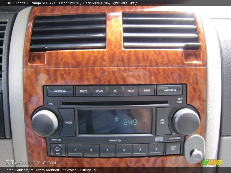 Controls of 2007 Durango SLT 4x4