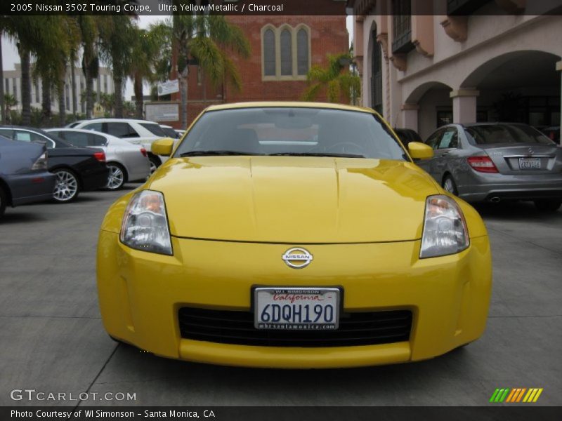 Ultra Yellow Metallic / Charcoal 2005 Nissan 350Z Touring Coupe