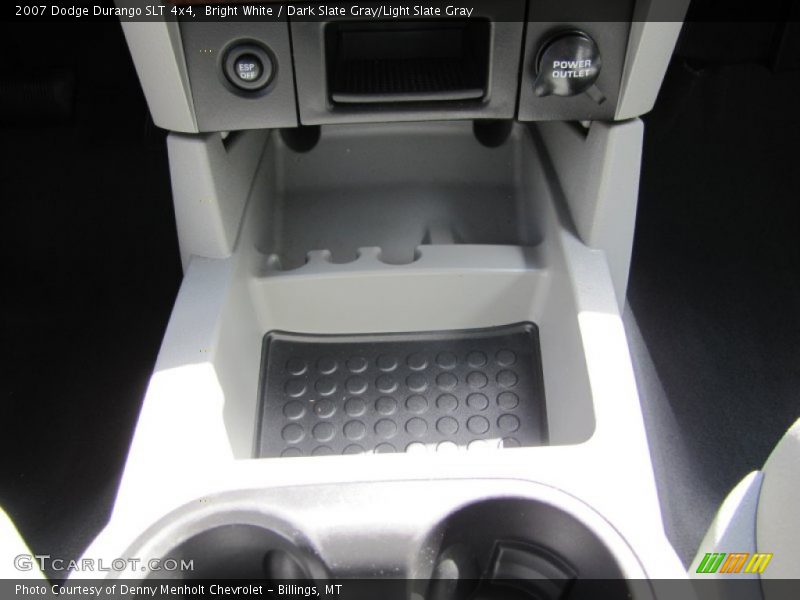 Bright White / Dark Slate Gray/Light Slate Gray 2007 Dodge Durango SLT 4x4