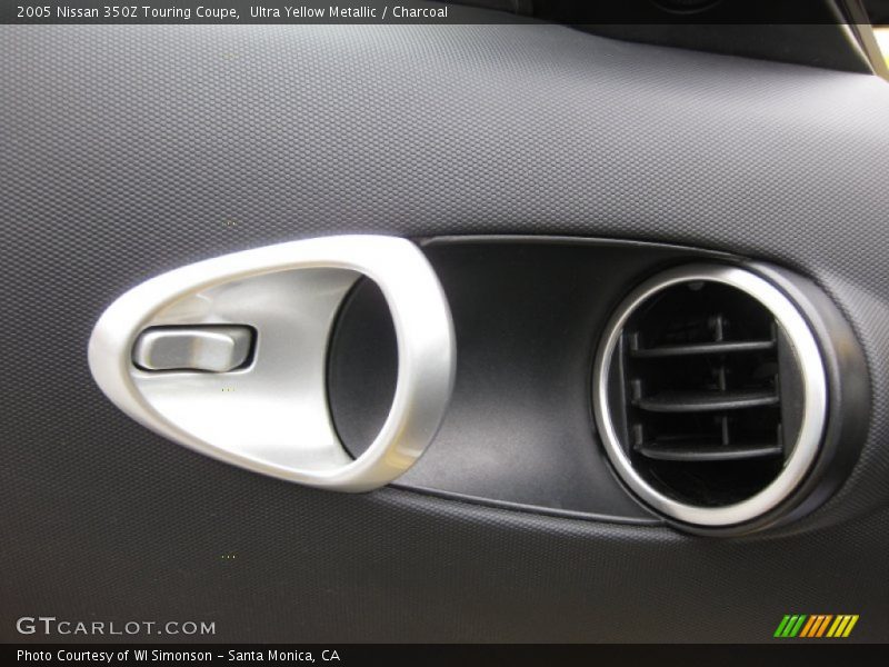 Ultra Yellow Metallic / Charcoal 2005 Nissan 350Z Touring Coupe