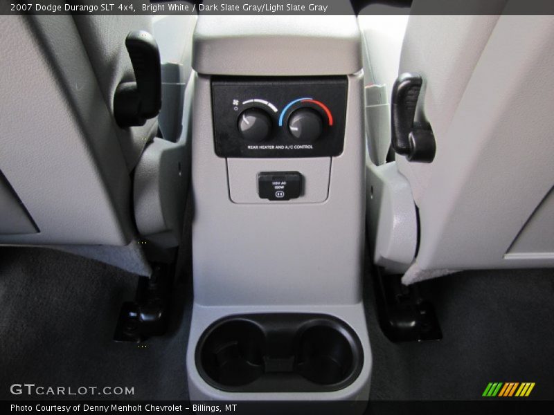 Bright White / Dark Slate Gray/Light Slate Gray 2007 Dodge Durango SLT 4x4