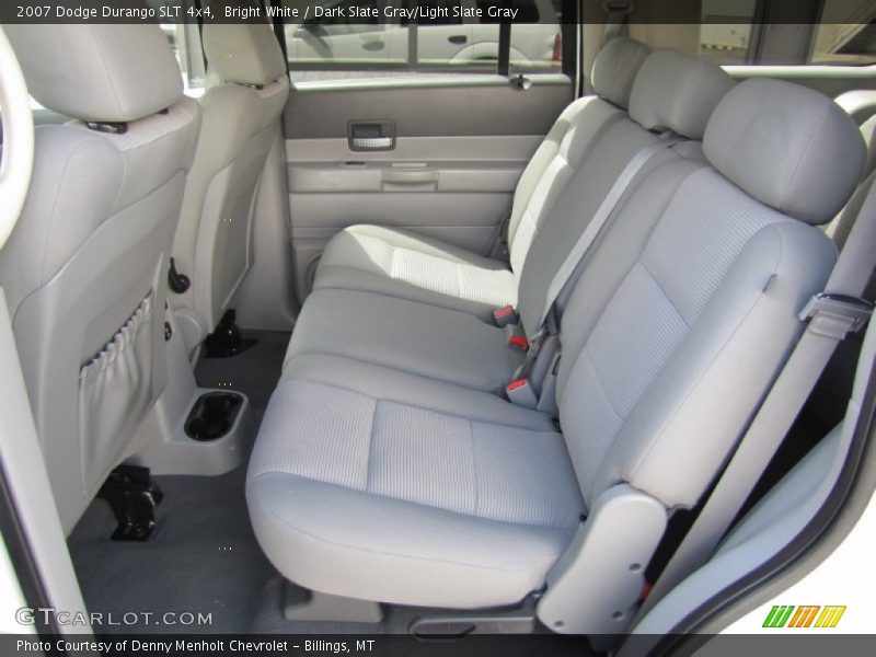 Bright White / Dark Slate Gray/Light Slate Gray 2007 Dodge Durango SLT 4x4