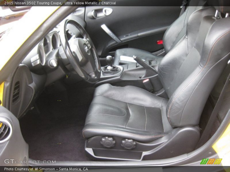  2005 350Z Touring Coupe Charcoal Interior