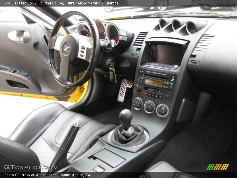 2005 350Z Touring Coupe Charcoal Interior