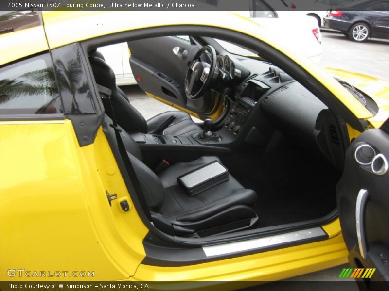 Ultra Yellow Metallic / Charcoal 2005 Nissan 350Z Touring Coupe