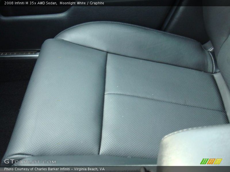 Moonlight White / Graphite 2008 Infiniti M 35x AWD Sedan