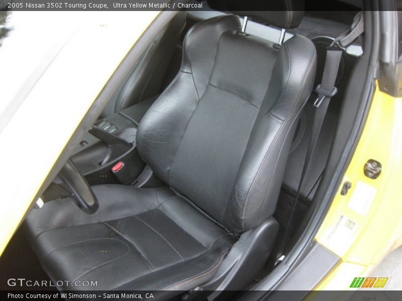 Ultra Yellow Metallic / Charcoal 2005 Nissan 350Z Touring Coupe