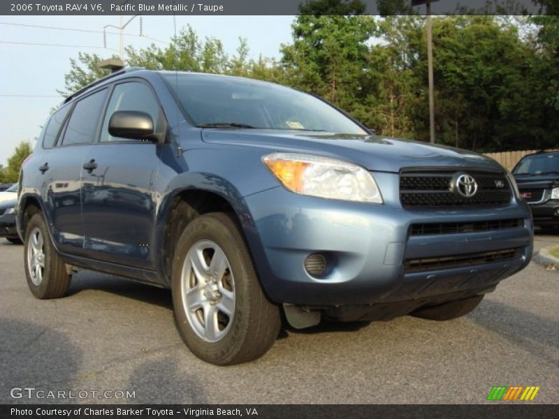 Pacific Blue Metallic / Taupe 2006 Toyota RAV4 V6