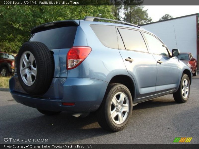 Pacific Blue Metallic / Taupe 2006 Toyota RAV4 V6