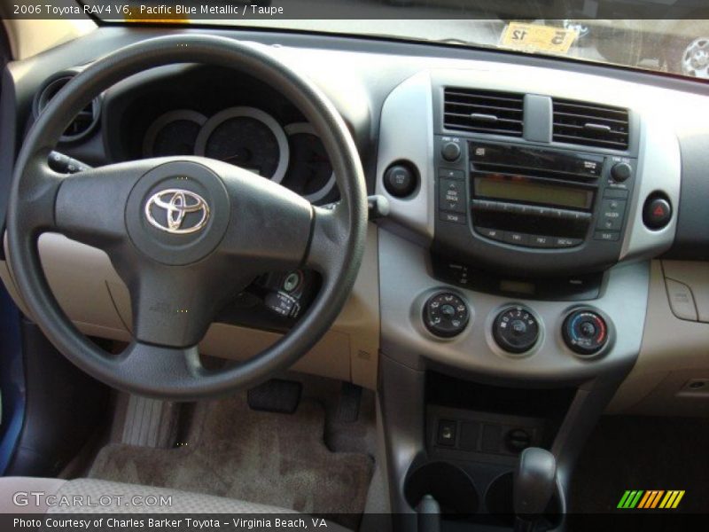 Pacific Blue Metallic / Taupe 2006 Toyota RAV4 V6