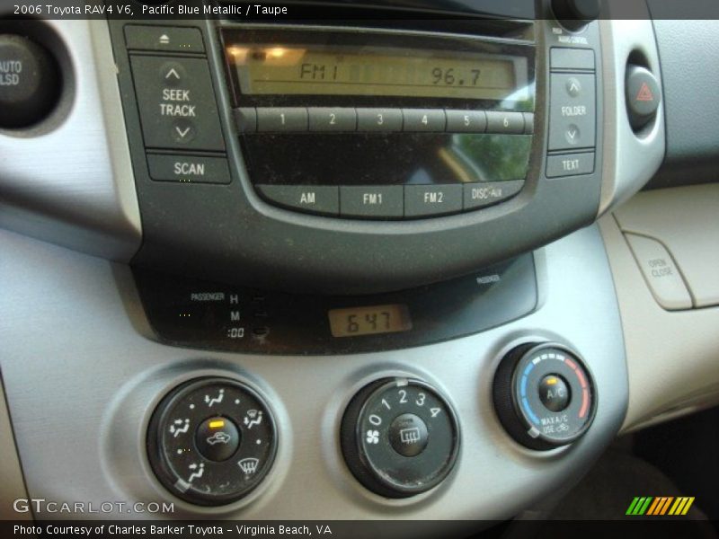 Pacific Blue Metallic / Taupe 2006 Toyota RAV4 V6