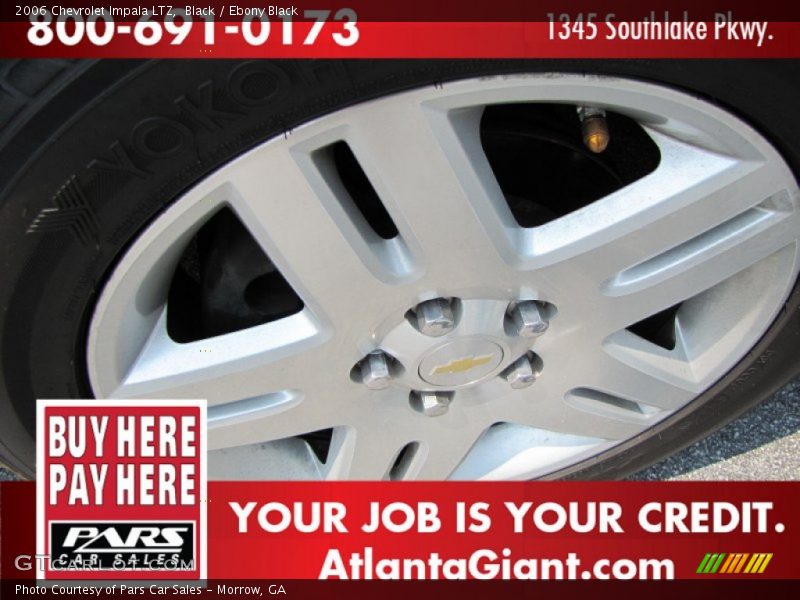 Black / Ebony Black 2006 Chevrolet Impala LTZ