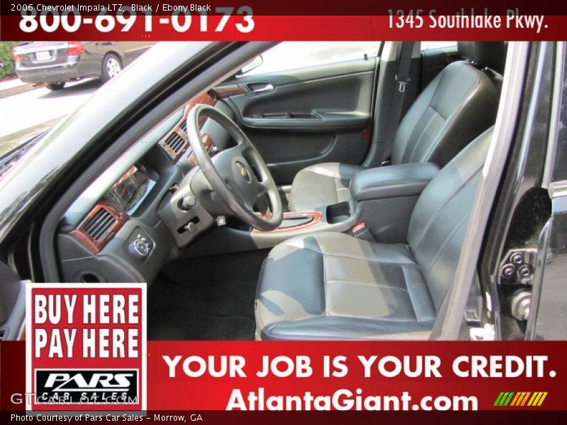 Black / Ebony Black 2006 Chevrolet Impala LTZ