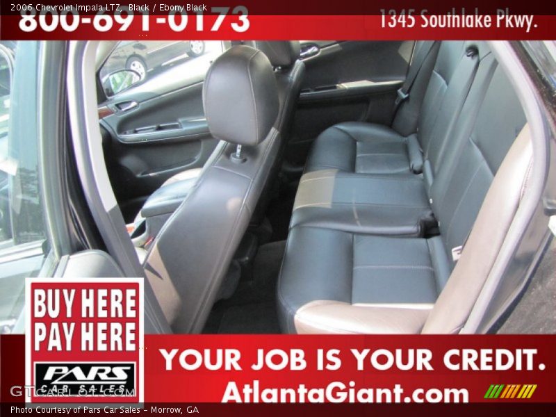 Black / Ebony Black 2006 Chevrolet Impala LTZ