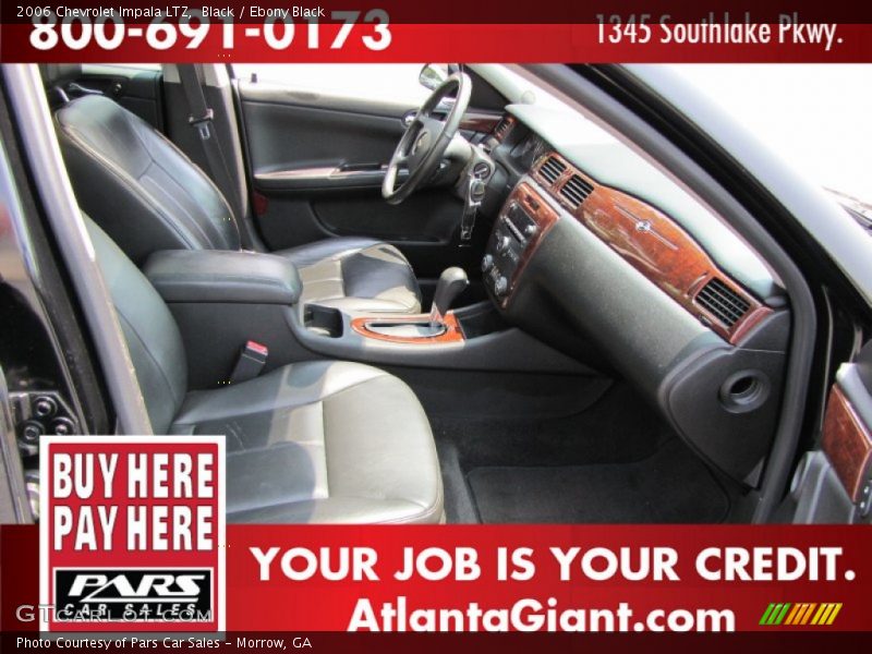 Black / Ebony Black 2006 Chevrolet Impala LTZ