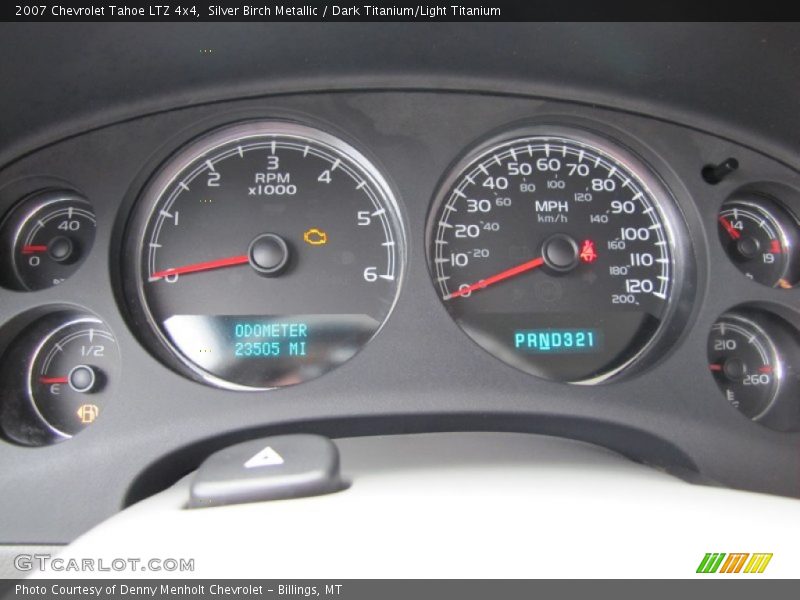  2007 Tahoe LTZ 4x4 LTZ 4x4 Gauges